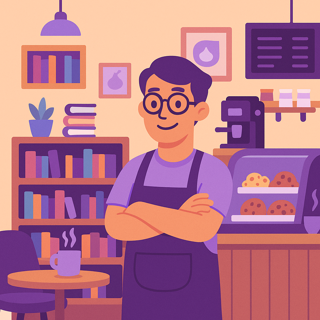 Local cafe owner